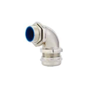 90° Right Angle Brass Cable Gland, IP68 Liquid Tight