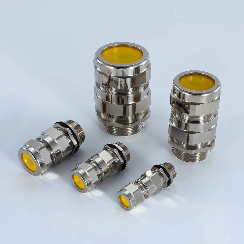 Ex d Double Seal Cable Gland for Armoured Cable, IIC Gb