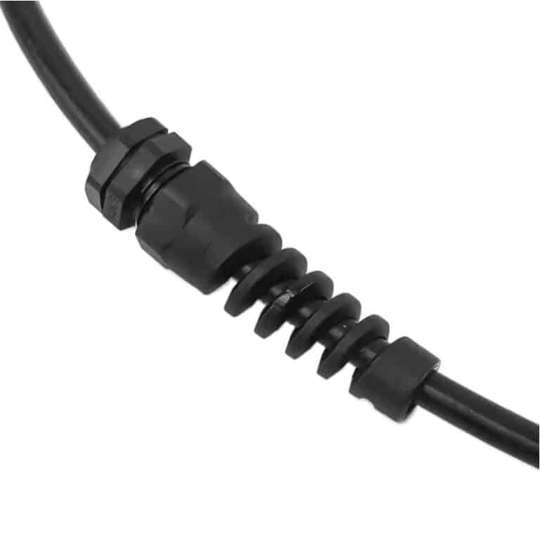 Flexible Nylon Cable Gland for Bend Protection, IP68