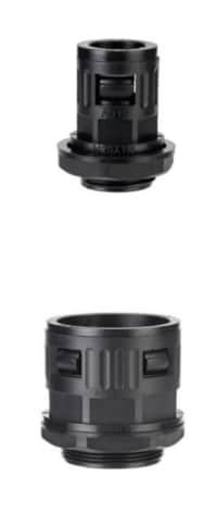 빠른 연결 도관 피팅, 골판지 튜브용 나일론