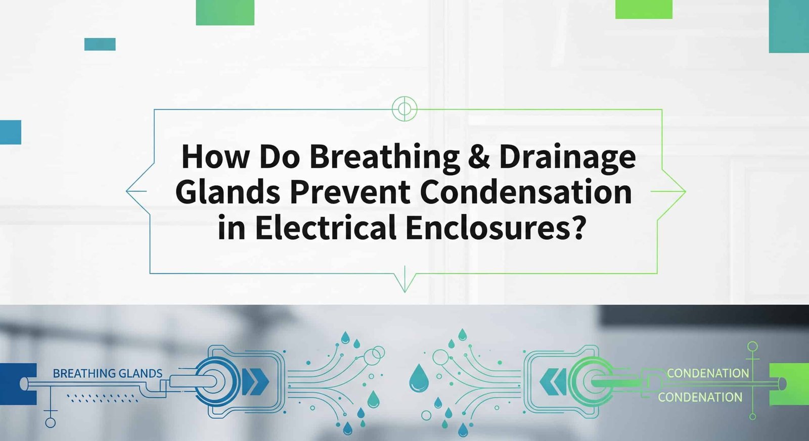 Kuidas takistavad hingamis- ja äravoolutihendid kondenseerumist elektrikappides?