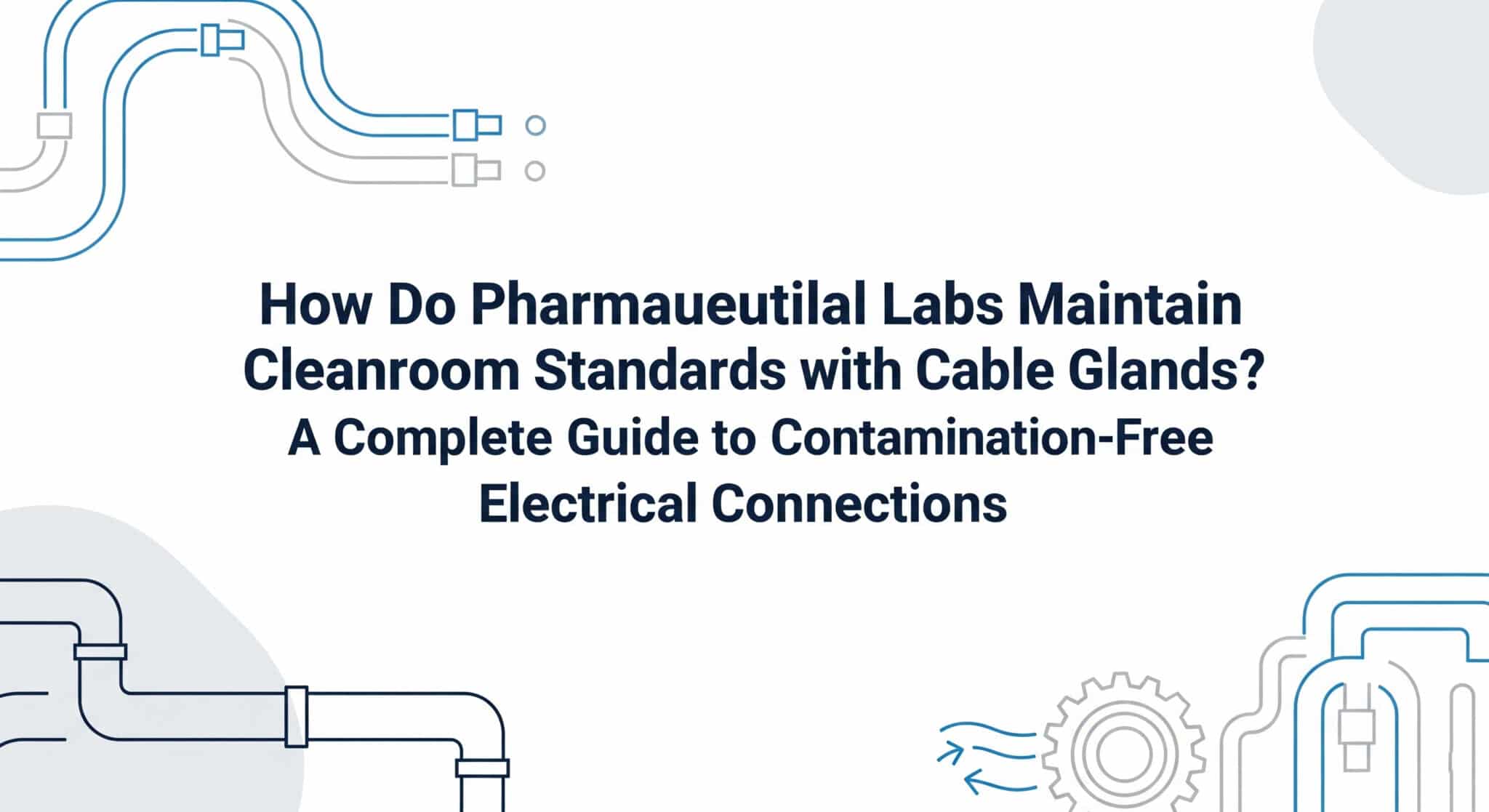 How Do Pharmaceutical Labs Maintain Cleanroom Standards With Cable ...