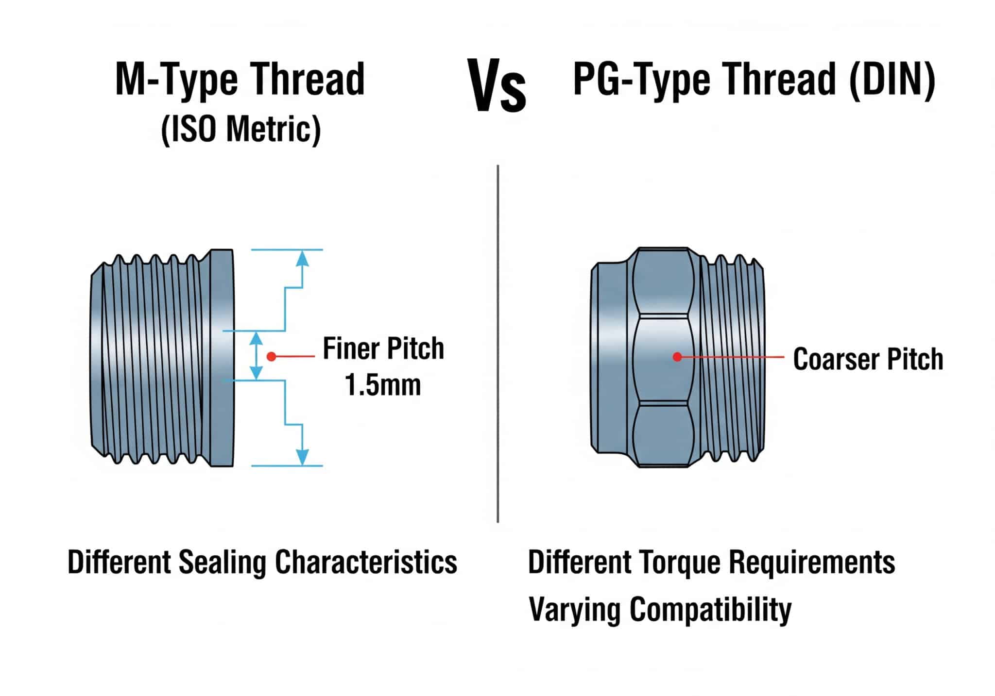 M-Type Vs. PG-Type Threads: Which Threading System Delivers Superior ...