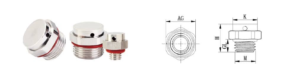 Ruostumattomasta teräksestä valmistettu suojaventtiili, IP68 hengittävä venttiili 2 Ruostumattomasta teräksestä valmistettu suojaventtiili, IP68 hengittävä venttiili