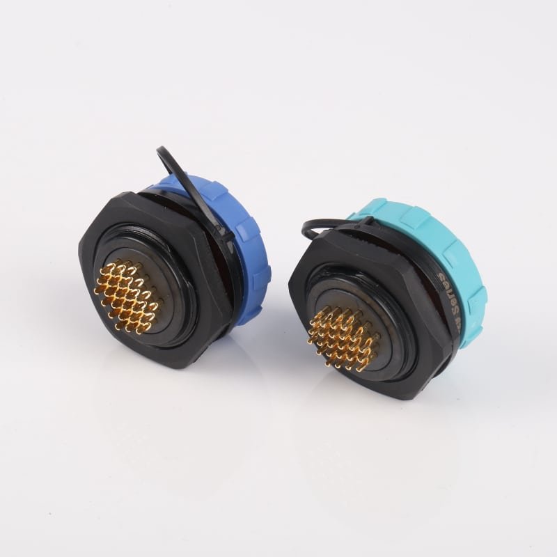 TS29PS/PP hátsó panelcsatlakozó, 50A IP68 hálózati aljzat és dugó