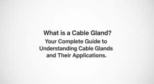 Cable Gland là gì? Hướng dẫn toàn diện về Cable Gland và các ứng dụng của chúng