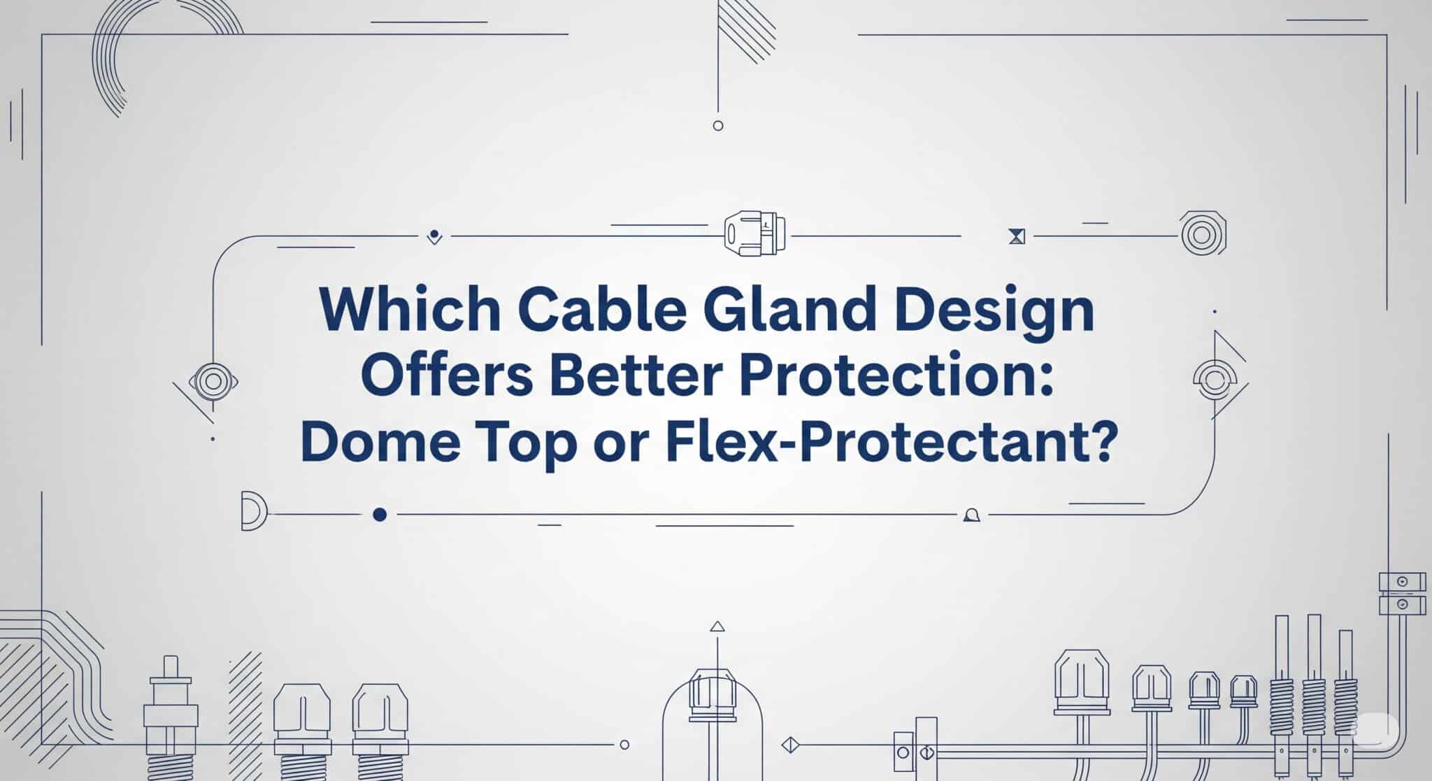 Offer Protection Which Cable Gland Design Offers Better Protection: Dome Top Or Flex ...