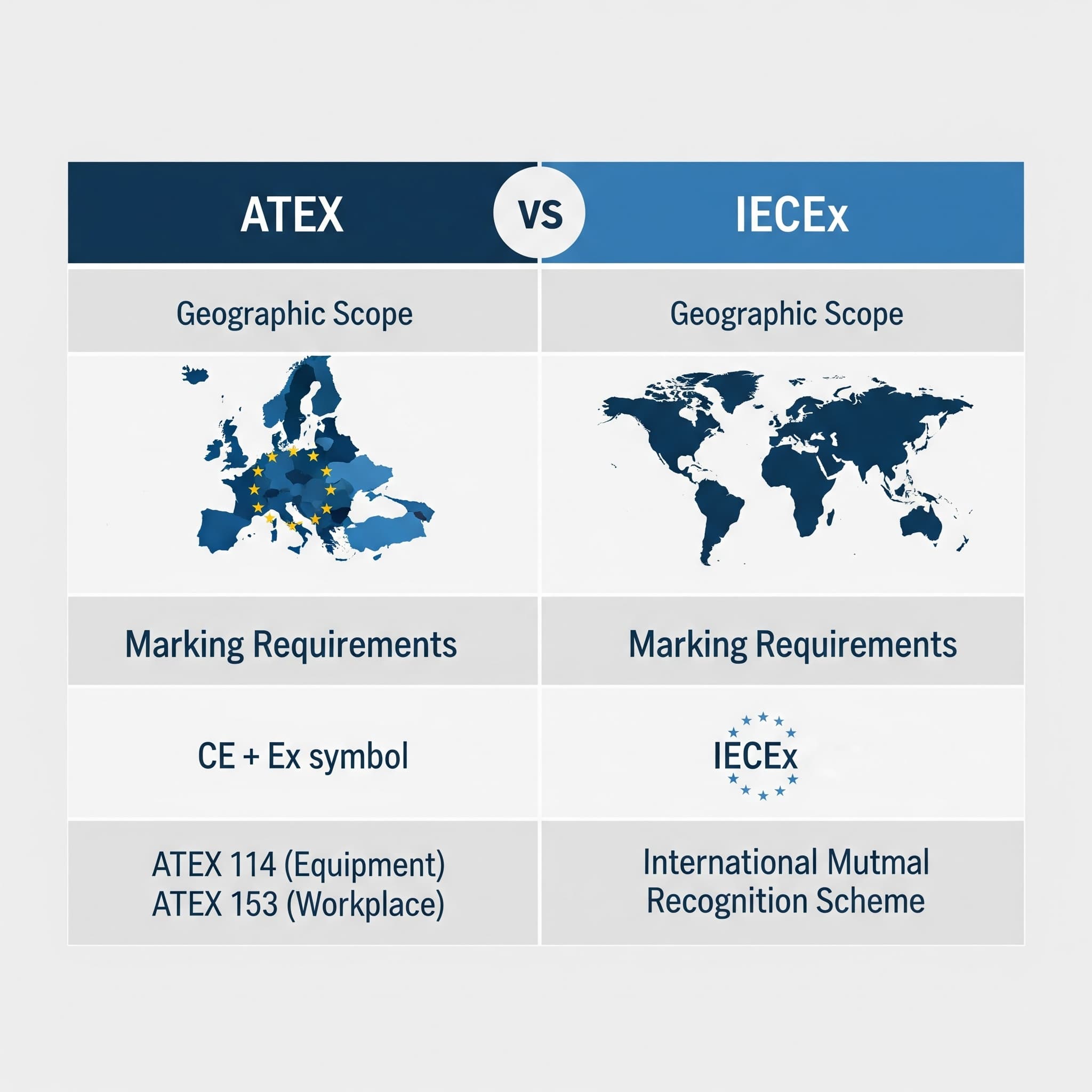 ATEX Vs IECEx Certification: How To Choose The Right International ...