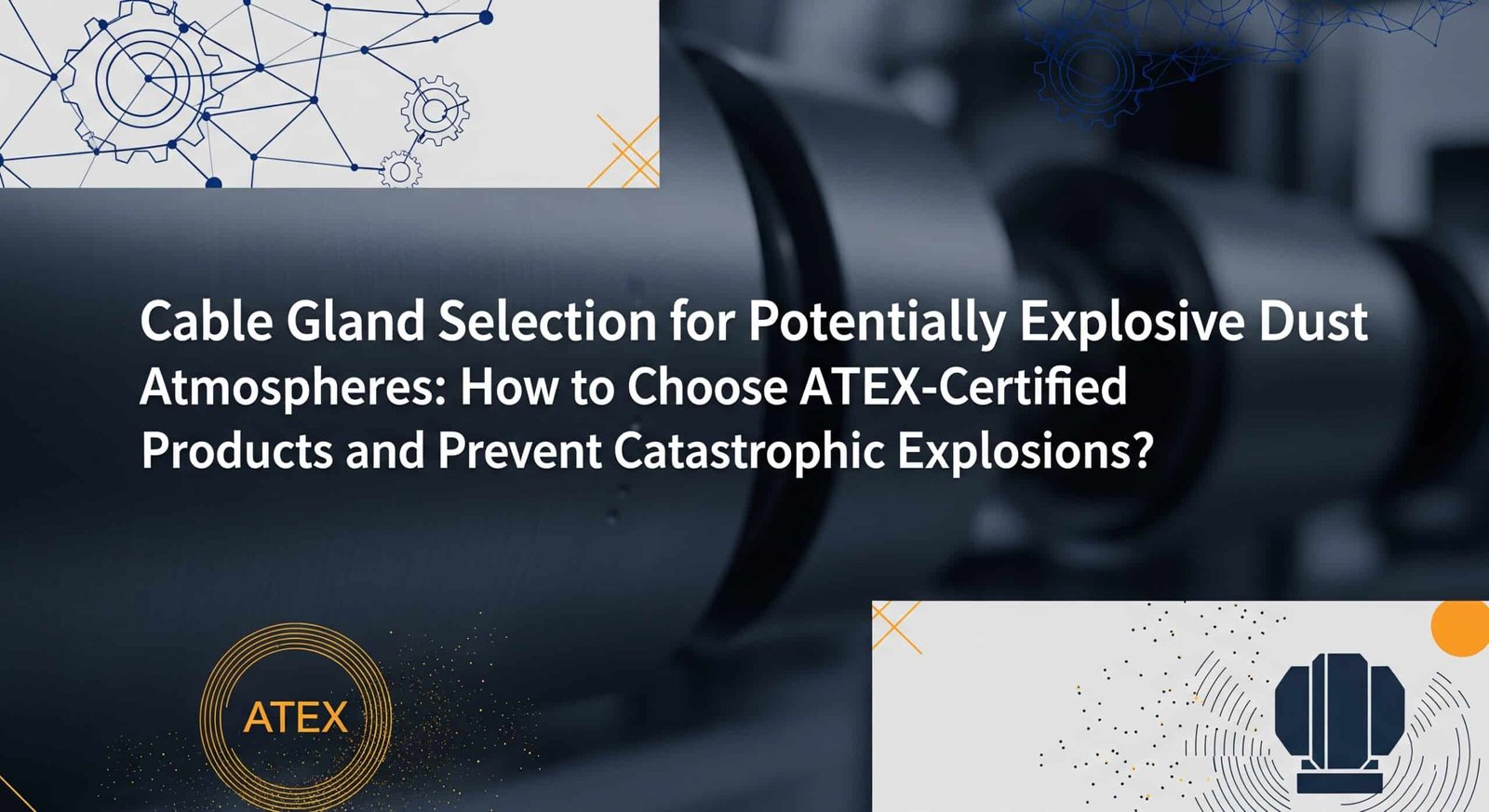Cable Gland Selection for Potentially Explosive Dust Atmospheres- How to Choose ATEX-Certified Products and Prevent Catastrophic Explosions?