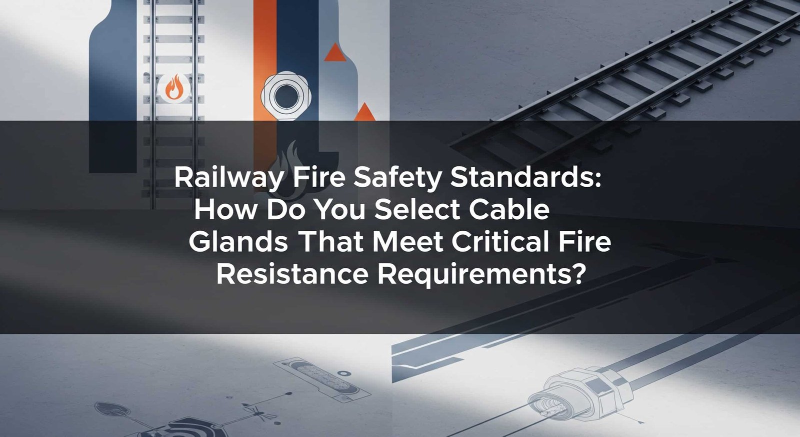 Vasúti tűzvédelmi szabványok - Hogyan válasszuk ki a kritikus tűzállósági követelményeknek megfelelő kábeldugókat?