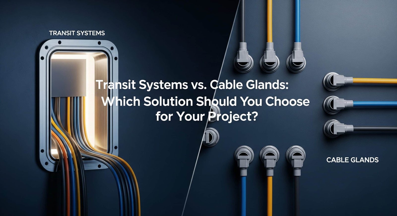 Tranzitní systémy vs. kabelové vývodky: Které řešení byste měli zvolit pro svůj projekt?