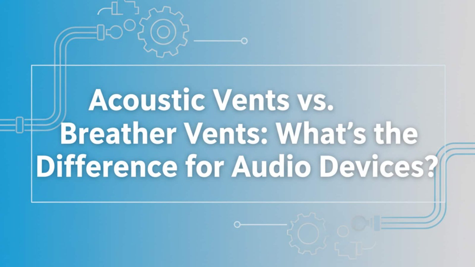 الفتحات الصوتية مقابل فتحات التهوية: ما الفرق بالنسبة للأجهزة الصوتية؟