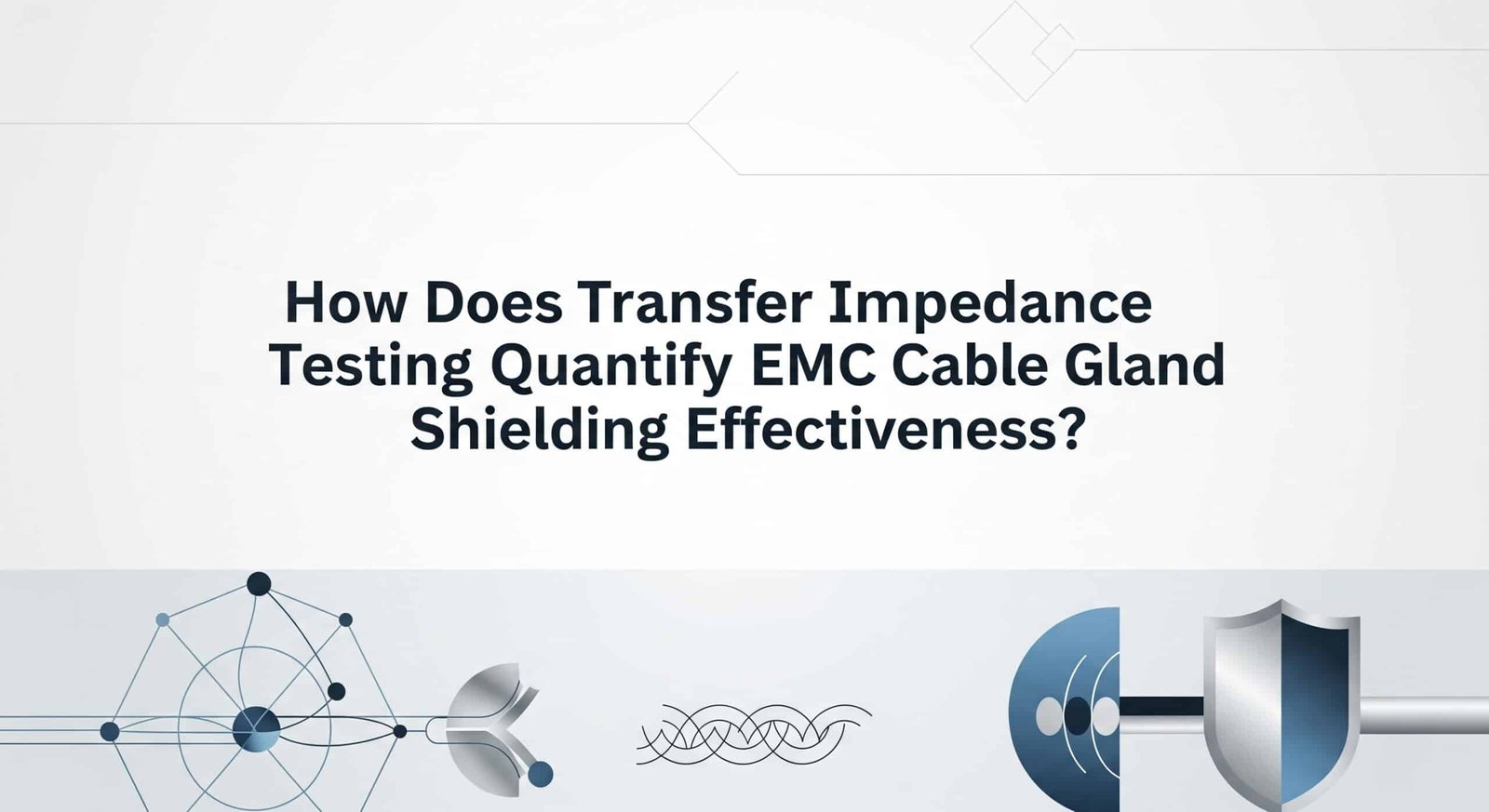 Как изпитването на импеданса на преноса определя количествено ефективността на екранирането на кабелните жлебове за ЕМС?