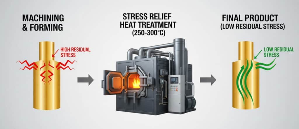 O papel do fabrico na prevenção da fissuração por corrosão sob tensão