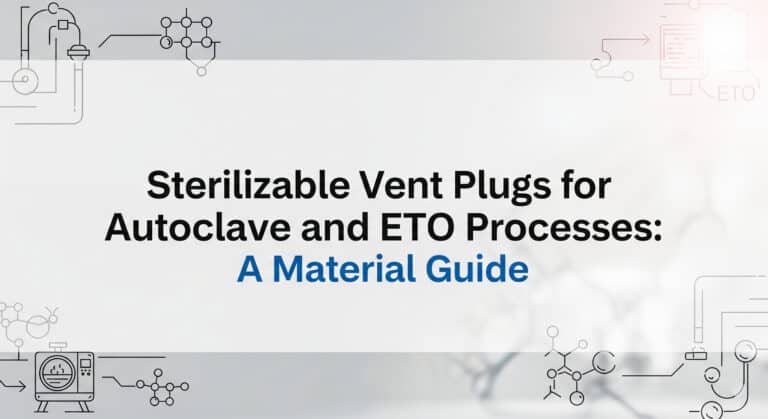 Tampões de ventilação esterilizáveis para processos de autoclave e ETO ...