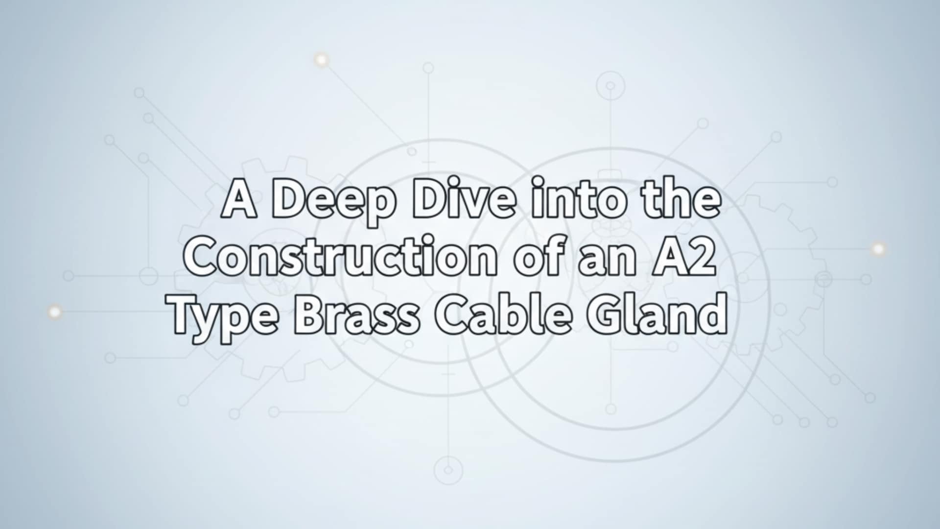 Una inmersión profunda en la construcción de un prensaestopas de latón tipo A2