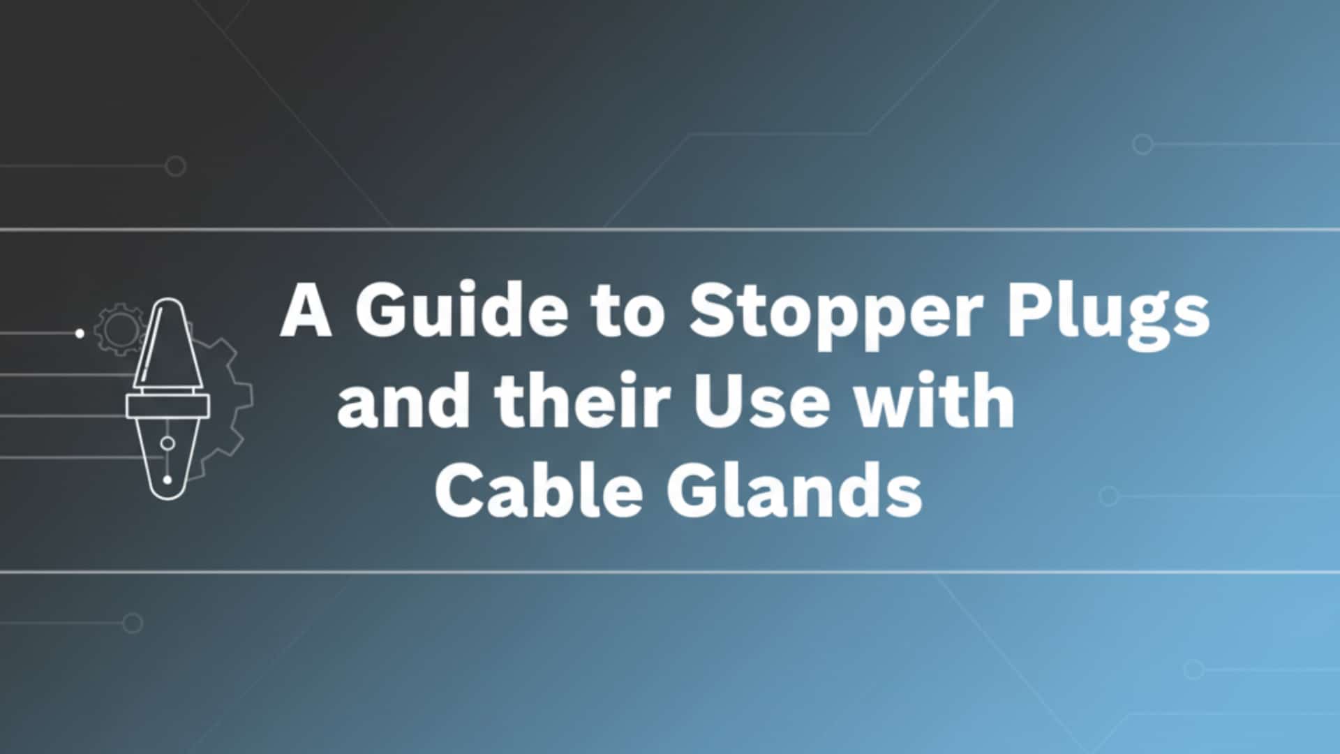 Průvodce zátkami a jejich použitím s kabelovými vývodkami