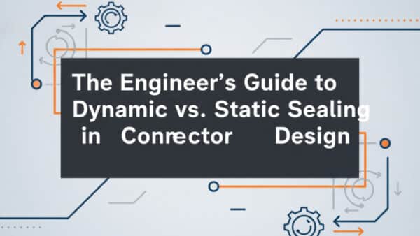 For Sealing Design The Engineer's Guide To Dynamic Vs. Static Sealing In Connector Design ...