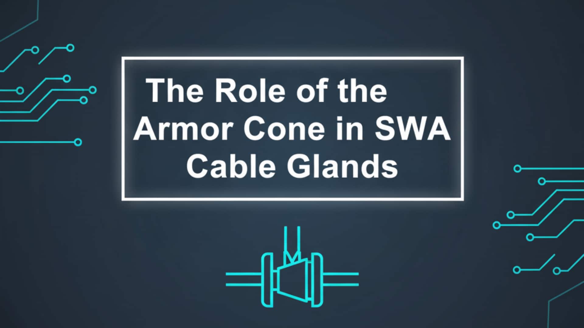 Bruņu konusa loma SWA kabeļu vados