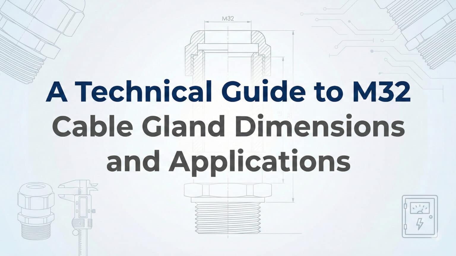 A Technical Guide To M32 Cable Gland Dimensions And Applications ...