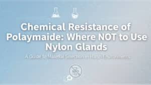 ポリアミドの耐薬品性－ナイロン製グランドの使用を避けるべき場所
