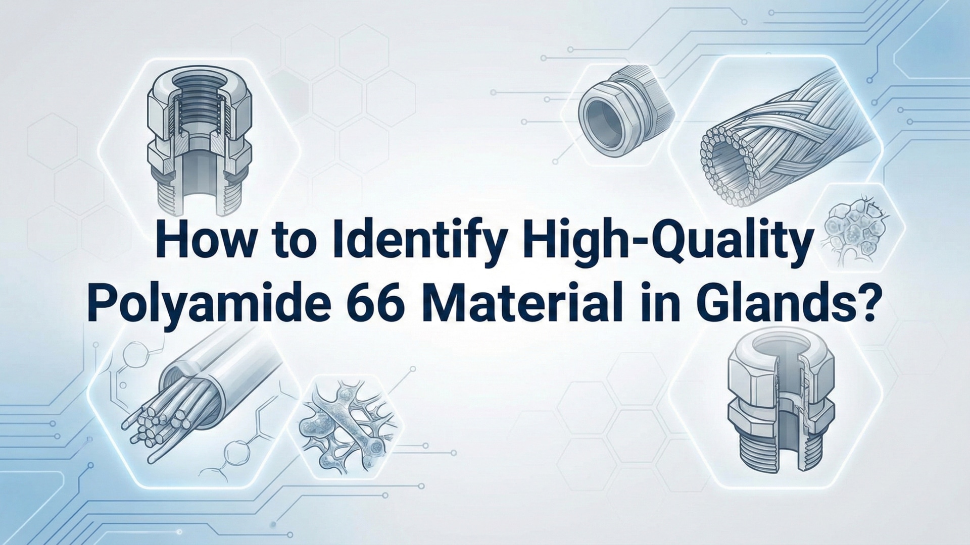 How to Identify High-Quality Polyamide 66 Material in Cable Glands?